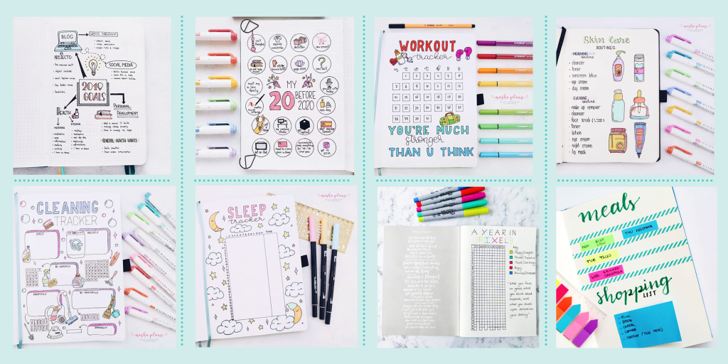 Picture of: Creative Bullet Journal Ideas – BuJo Ideas for Everyone